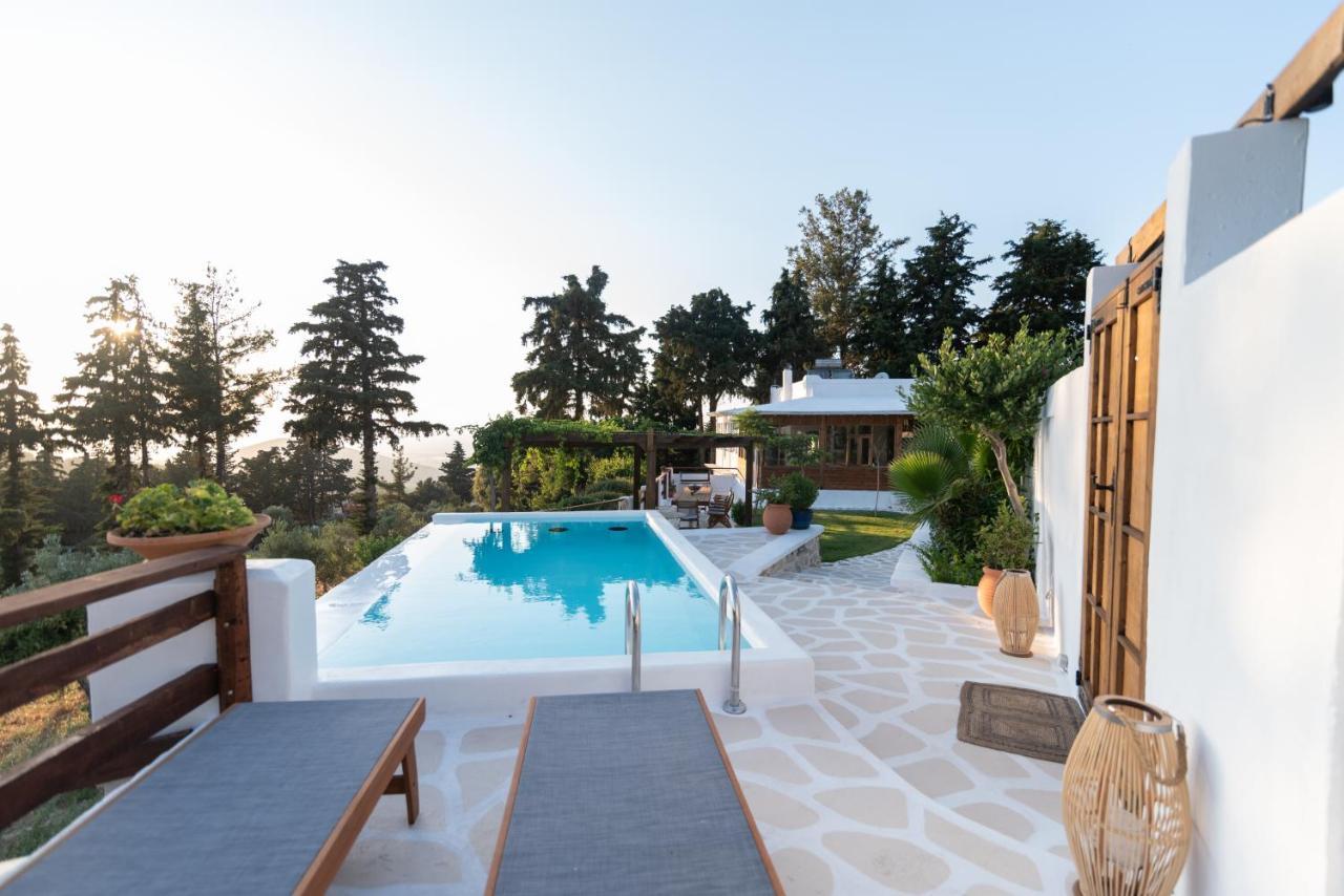 Tramonto Villa Lagoudi Zia ภายนอก รูปภาพ