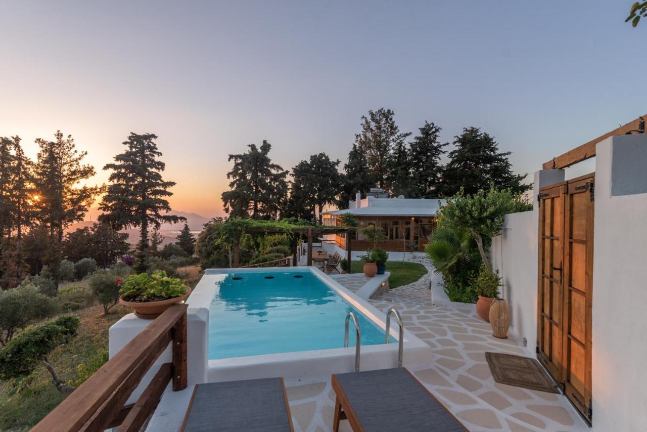 Tramonto Villa Lagoudi Zia ภายนอก รูปภาพ