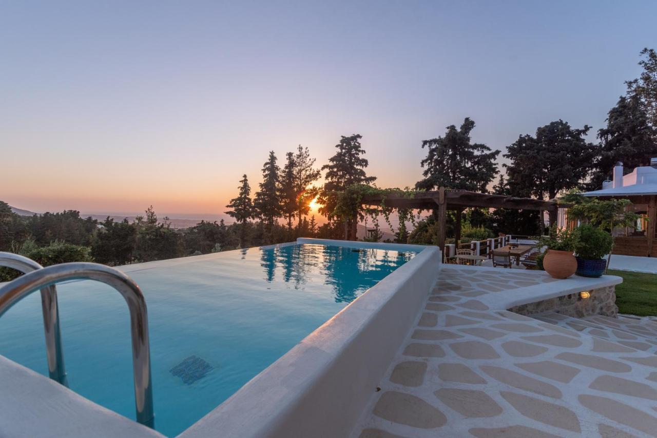 Tramonto Villa Lagoudi Zia ภายนอก รูปภาพ