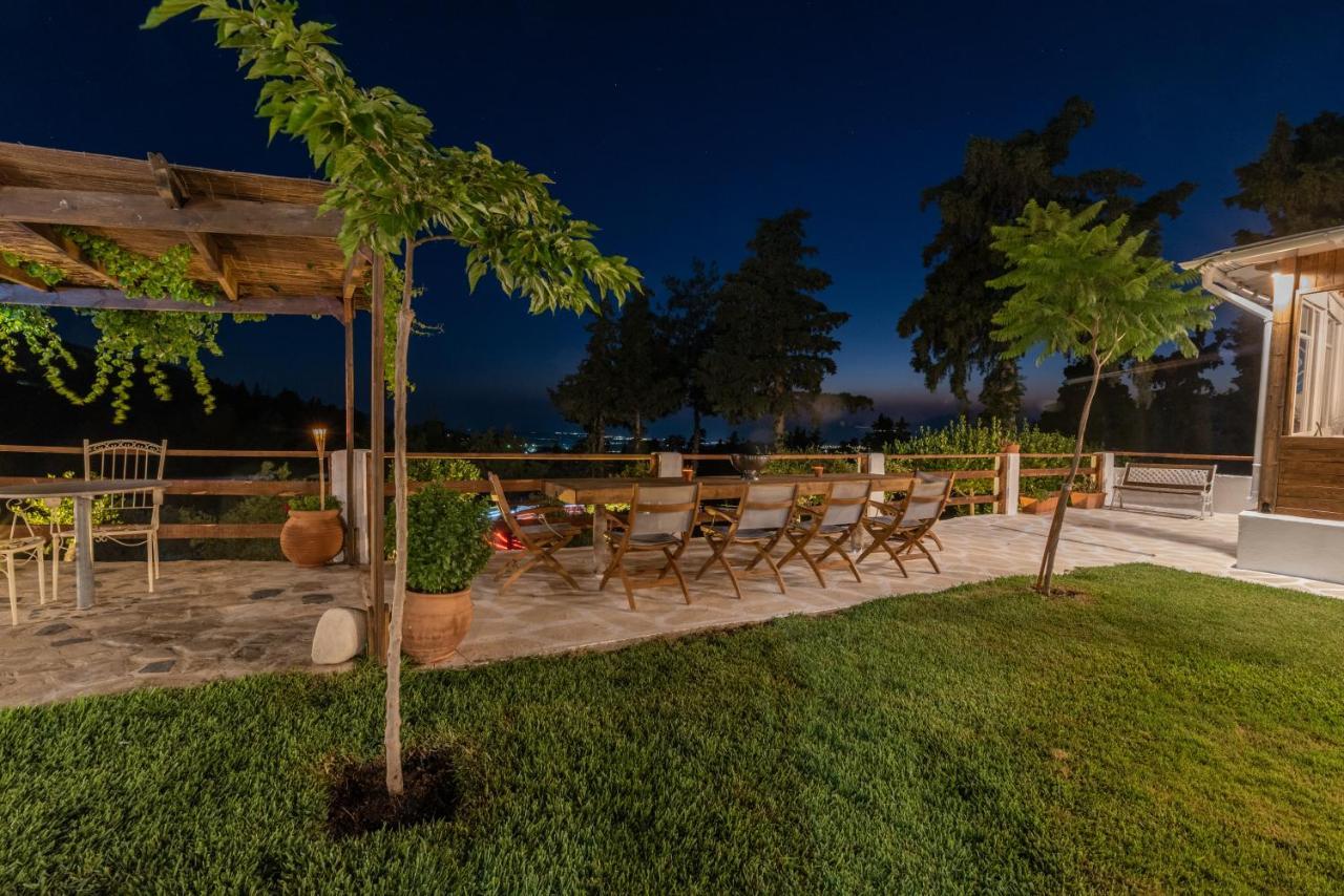 Tramonto Villa Lagoudi Zia ภายนอก รูปภาพ
