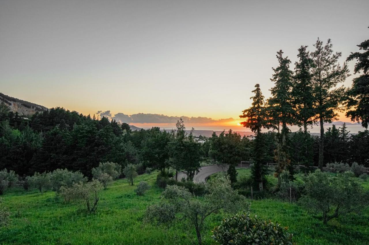 Tramonto Villa Lagoudi Zia ภายนอก รูปภาพ